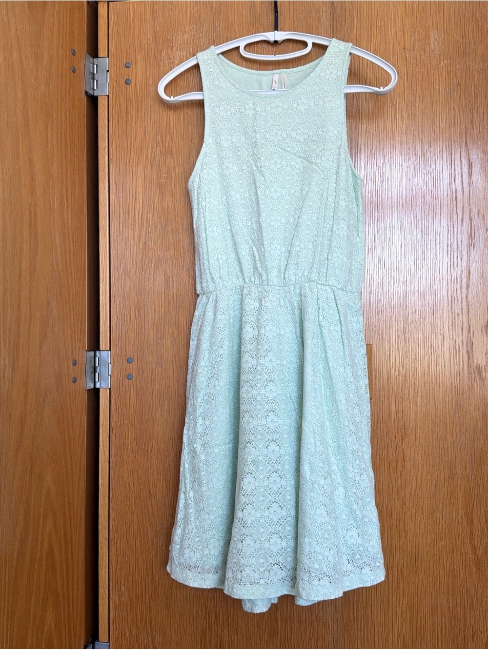 Frenchi mint green skater dress